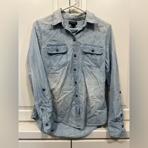 Lucky Brand Denim Blue Casual Shirt
